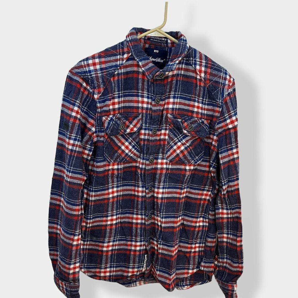 SuperDry Super Shirt Milled Flannel XL‎